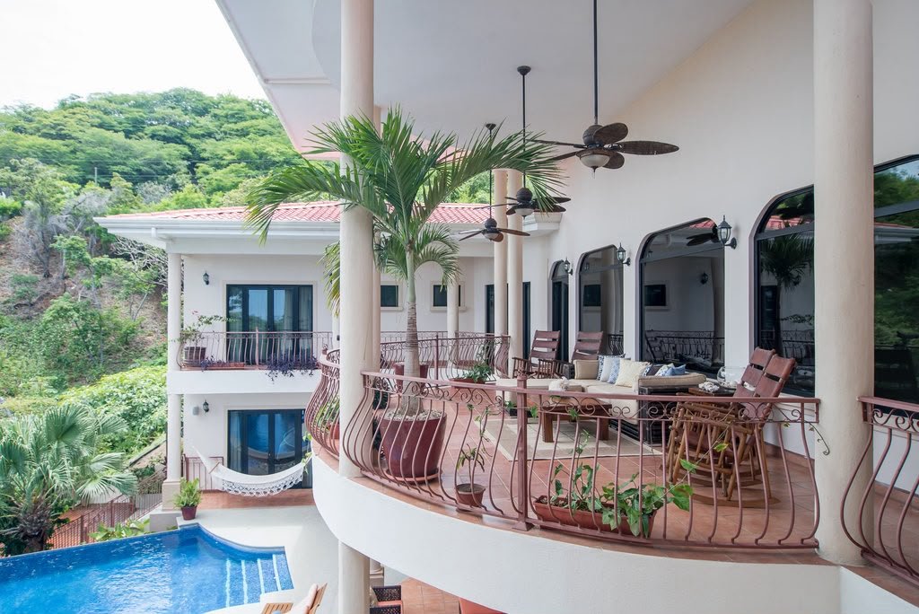 Resort tropical garden